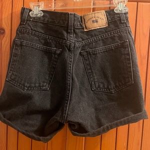 Slim fit jean shorts